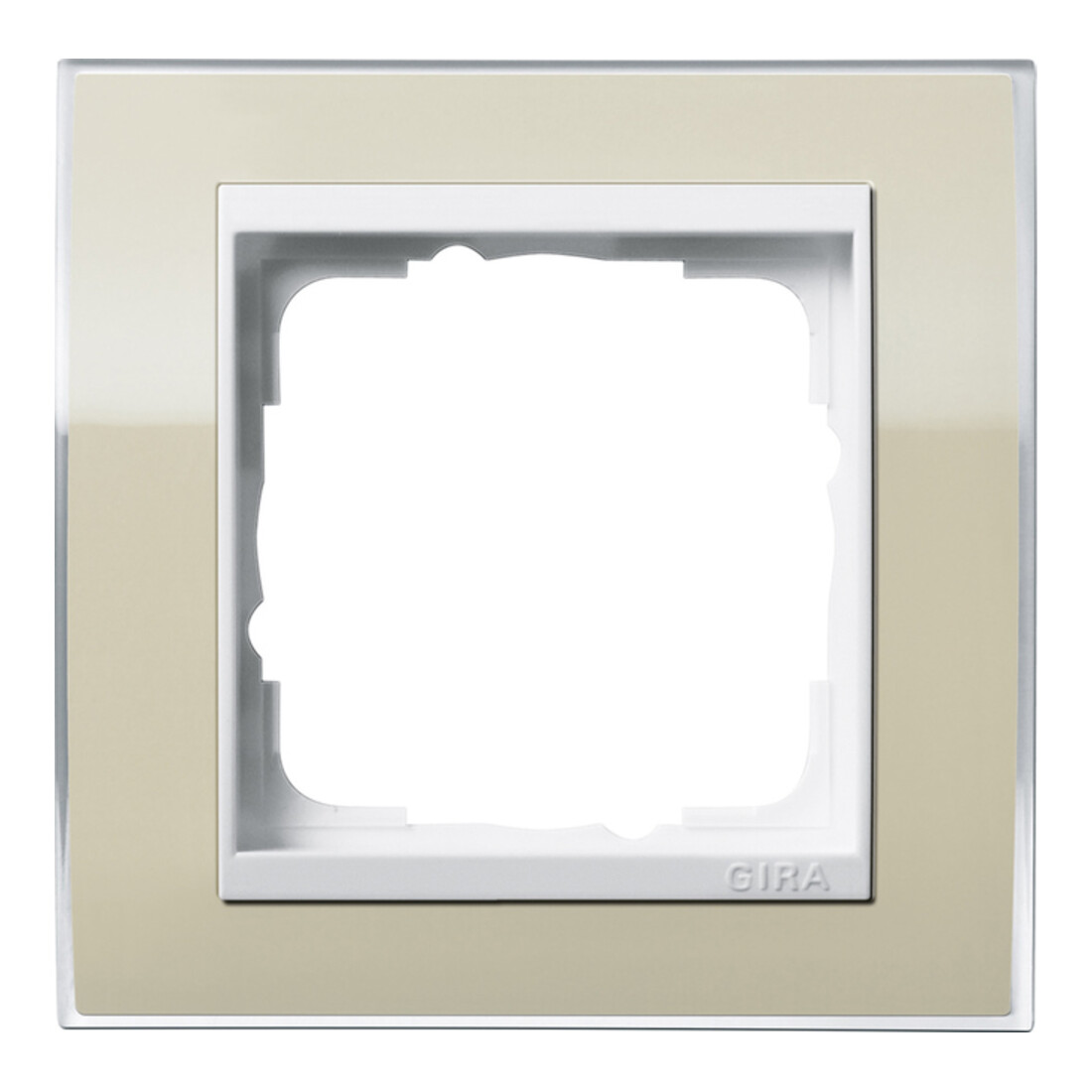 Gira Cadre de recouvrement 1 poste clair sable 0211773