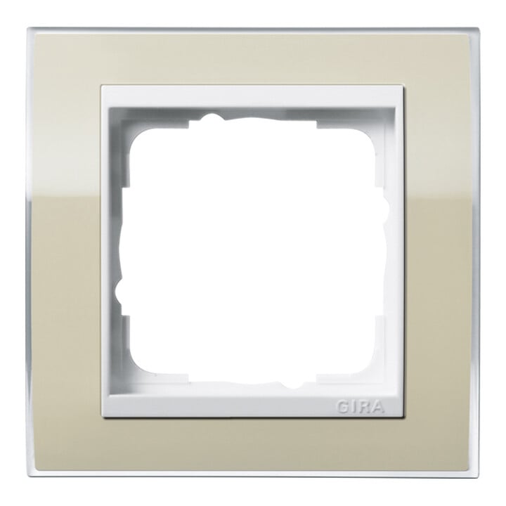 Gira Cadre de recouvrement 1 poste clair sable 0211773