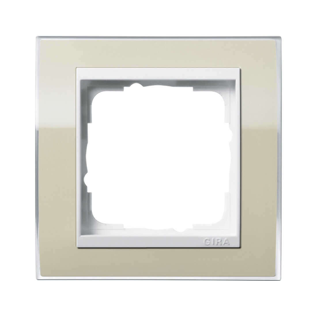 Gira Cadre de recouvrement 1 poste clair sable 0211773