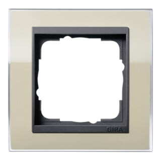 Gira Cadre de recouvrement 1 poste clair sable 0211778