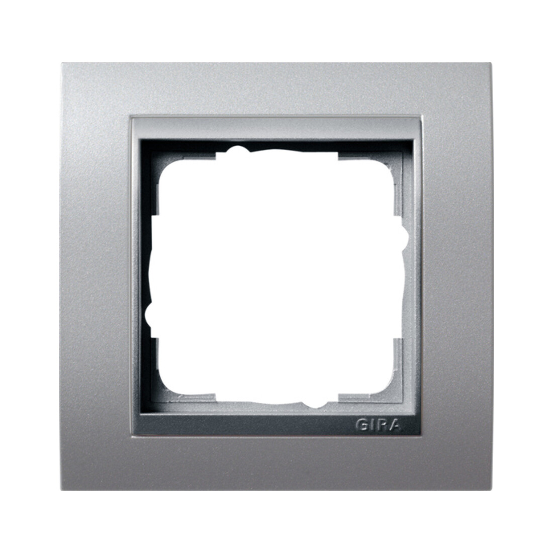 Gira Cadre de recouvrement 1f. alu avec alu.ZL, Event 021136