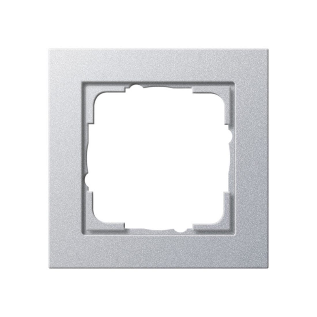 Gira Cadre de recouvrement 1f. alu incassable 021125