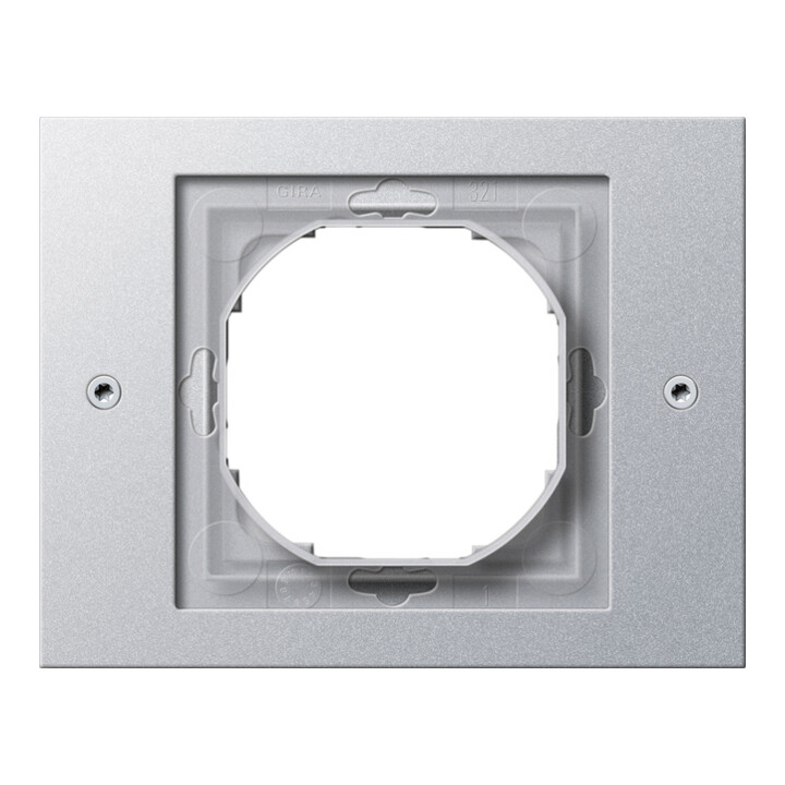Gira Cadre de recouvrement 1f. alu TX44 021165
