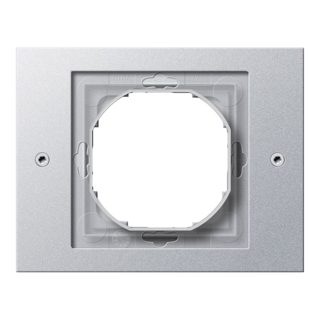 Gira Cadre de recouvrement 1f. alu TX44 021165