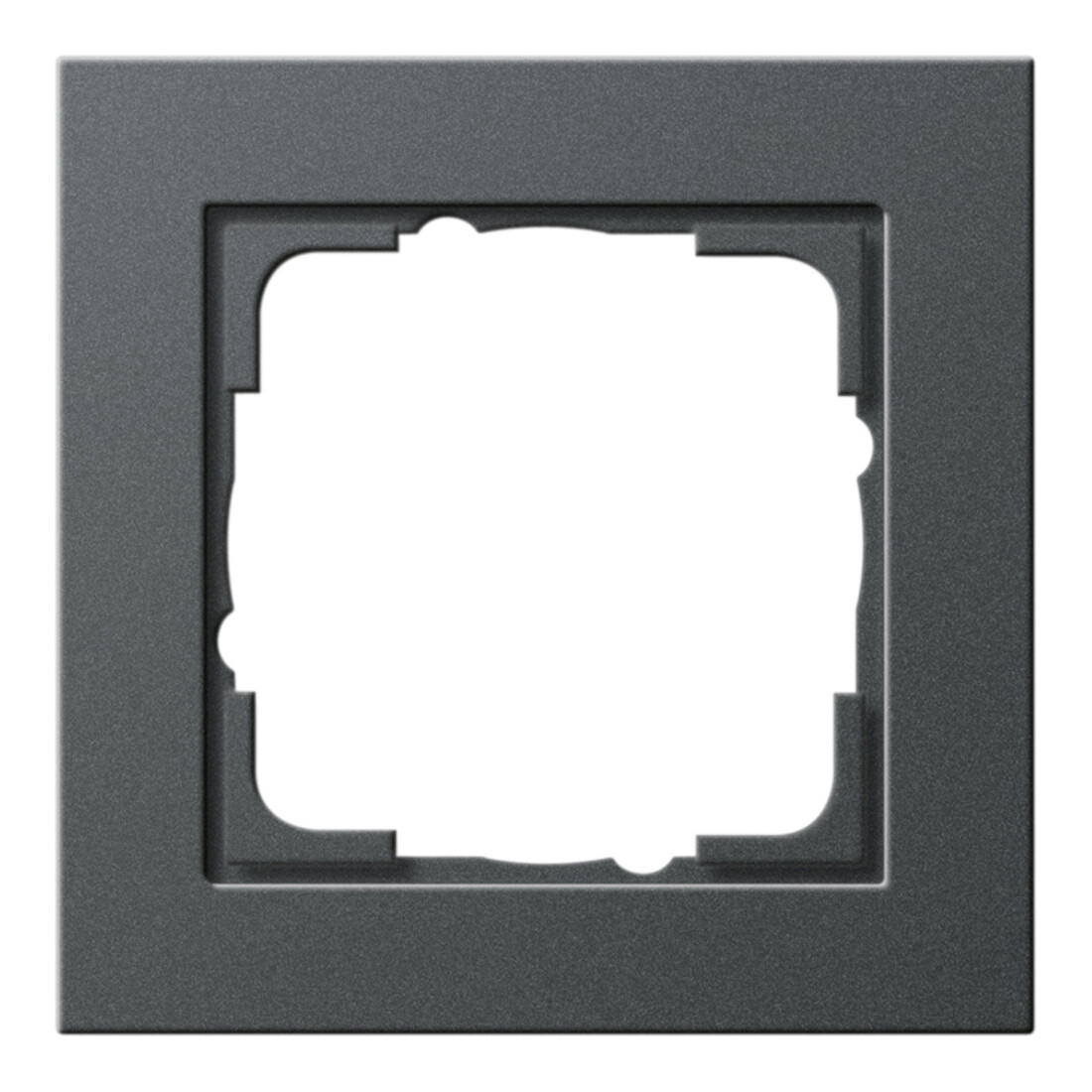 Gira Cadre de recouvrement 1f. anthracite incassable 021123