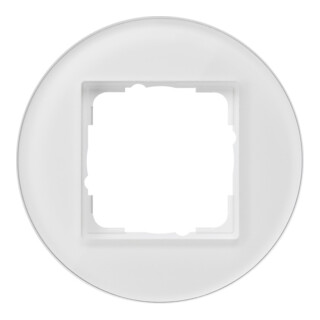 Gira Cadre de recouvrement 1f. blanc 0211130