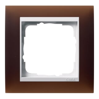 Gira Cadre de recouvrement 1f. opaque dbr pour rws Event 0211331