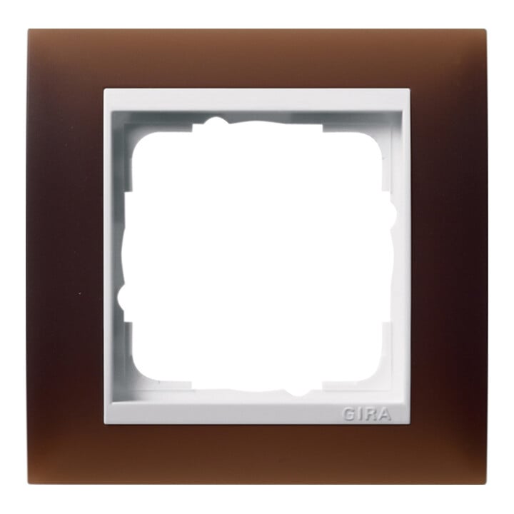 Gira Cadre de recouvrement 1f. opaque dbr pour rws Event 0211331
