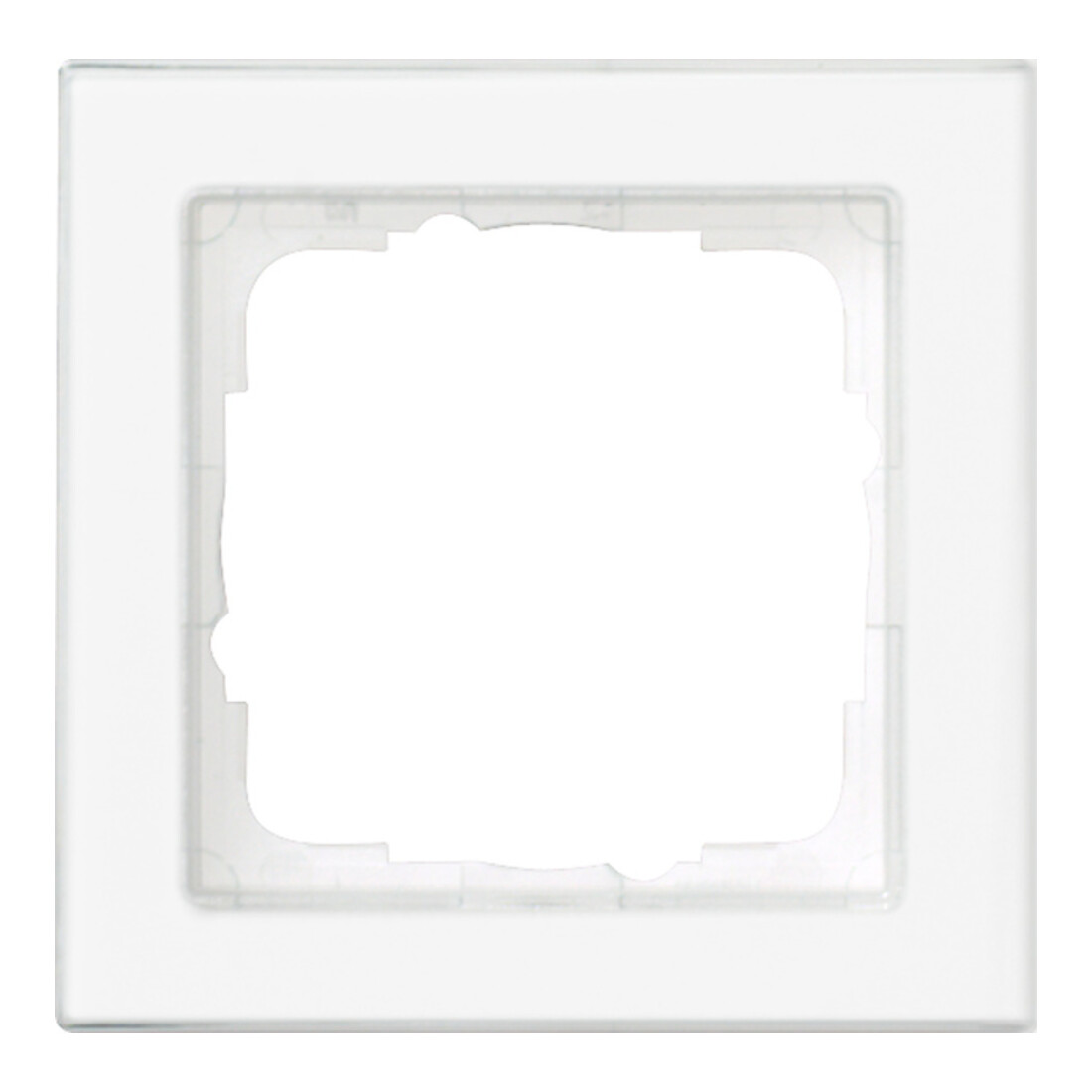 Gira Cadre de recouvrement 1f rws transparent 071122