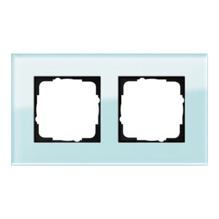 Gira Cadre de recouvrement 2 f. pour verre Esprit 021218