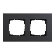 Gira Cadre de recouvrement 2 fois anthracite 0212226-1
