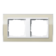 Gira Cadre de recouvrement 2 fois clair sable 0212773-1