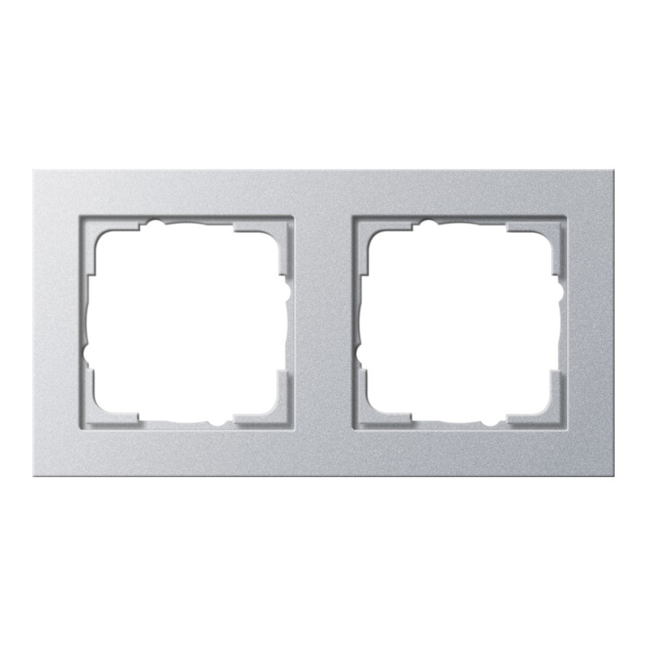 Gira Cadre de recouvrement 2f.alu E2 021225