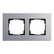 Gira Cadre de recouvrement 2f. alu Esprit 021217-1