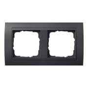 Gira Cadre de recouvrement 2f. anthr. pour anthr. ZL, incassable 021208-1