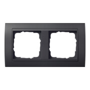 Gira Cadre de recouvrement 2f. anthr. pour anthr. ZL, incassable 021208-3