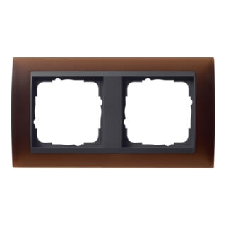 Gira Cadre de recouvrement 2f. opaque dbr 021213
