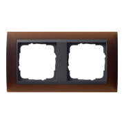 Gira Cadre de recouvrement 2f. opaque dbr 021213-3
