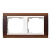 Gira Cadre de recouvrement 2f. opaque dbr pour rws Event 0212331-1