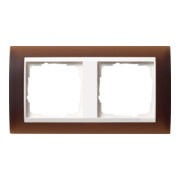 Gira Cadre de recouvrement 2f. opaque dbr pour rws Event 0212331-3