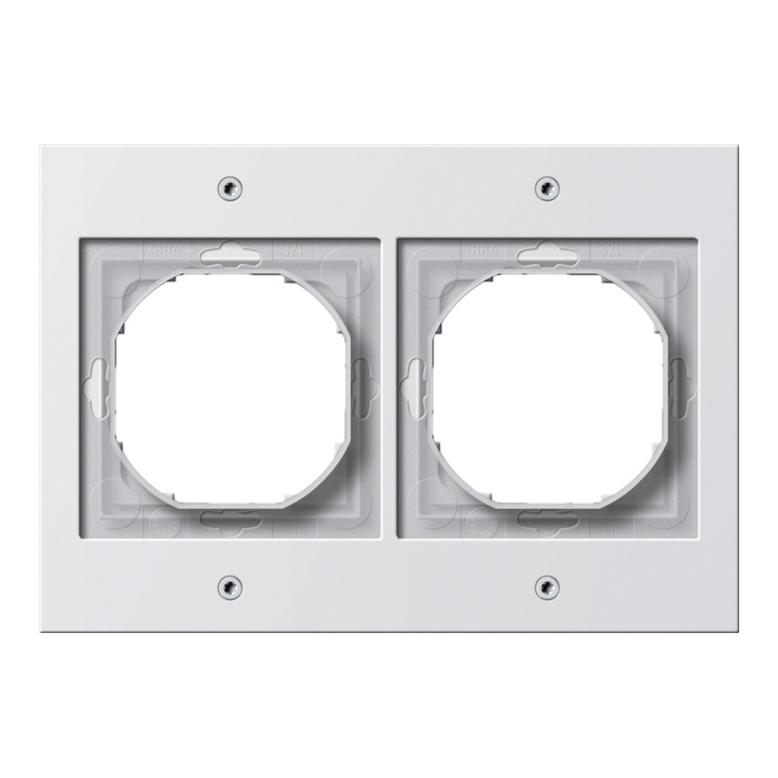 Gira Cadre de recouvrement 2f.rws TX44 021266
