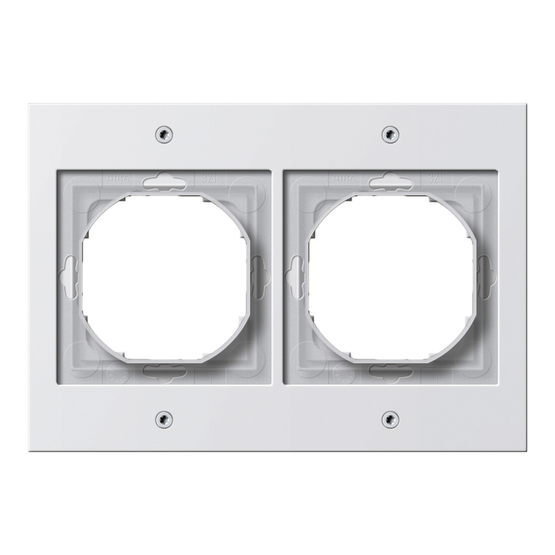 Gira Cadre de recouvrement 2f.rws TX44 021266