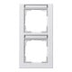 Gira Cadre de recouvrement 2f. rws vertical, incassable 110229