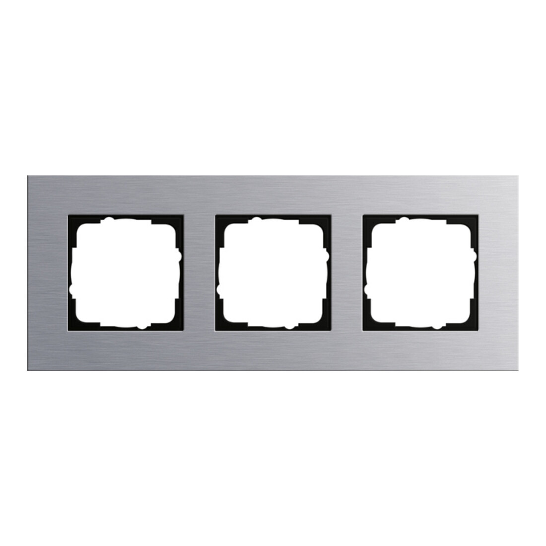 Gira Cadre de recouvrement 3f. alu Esprit 021317