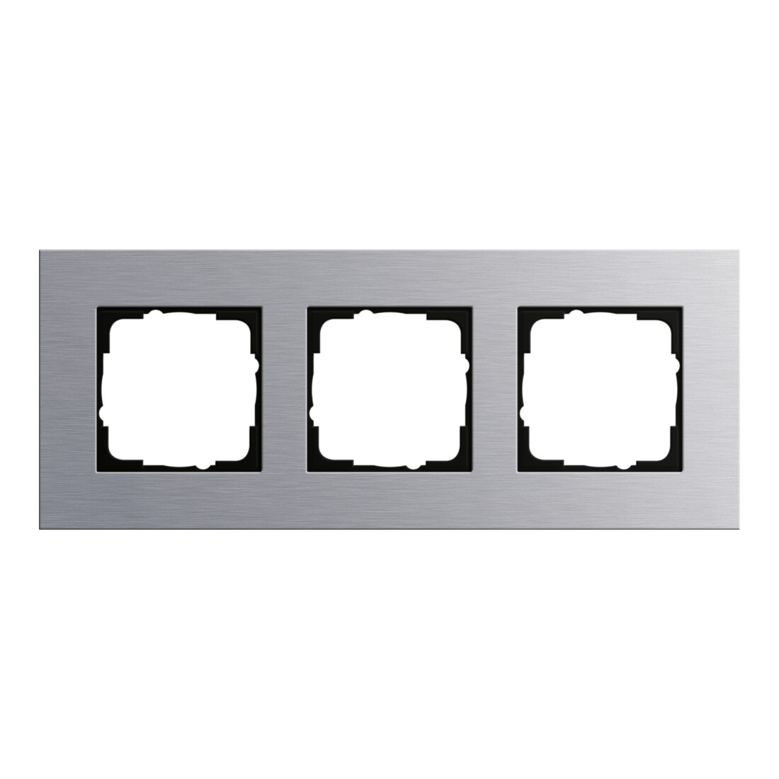 Gira Cadre de recouvrement 3f. alu Esprit 021317