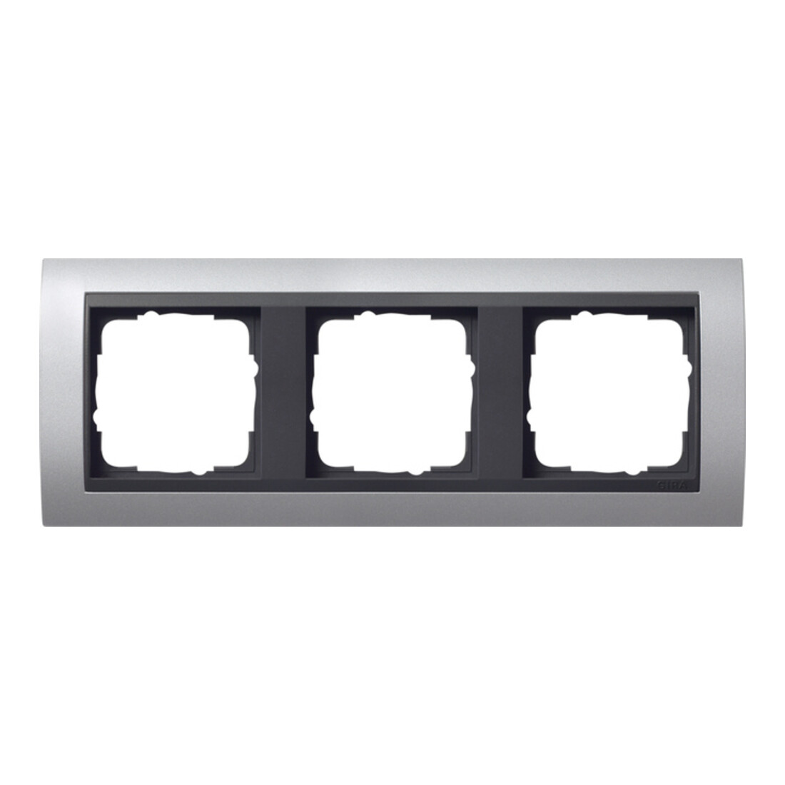 Gira Cadre de recouvrement 3f. alu pour anth.ZL, incassable 021306