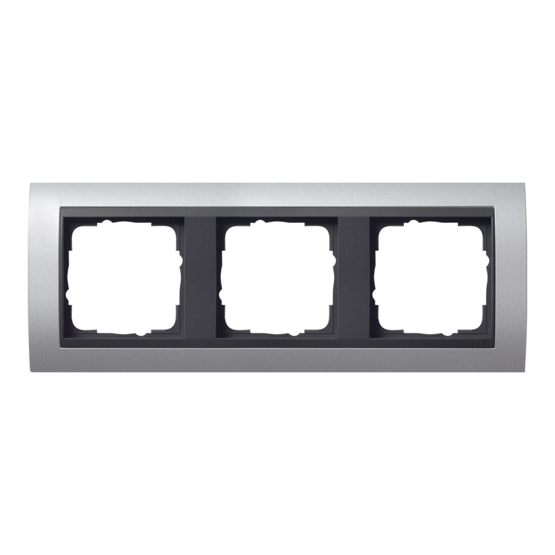Gira Cadre de recouvrement 3f. alu pour anth.ZL, incassable 021306