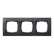 Gira Cadre de recouvrement 3f. anthr. pour anthr. ZL, incassable 021308-1