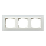 Gira Cadre de recouvrement 3f. opaque blanc pour rws Event 0213334-1