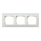Gira Cadre de recouvrement 3f. opaque blanc pour rws Event 0213334