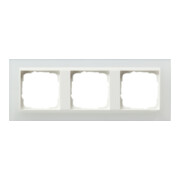 Gira Cadre de recouvrement 3f. opaque blanc pour rws Event 0213334-3