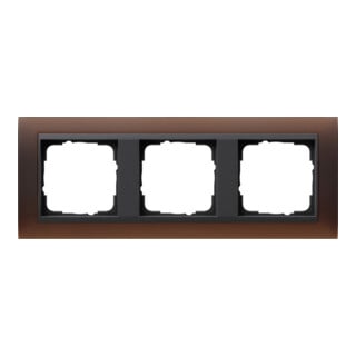 Gira Cadre de recouvrement 3f. opaque dbr 021313