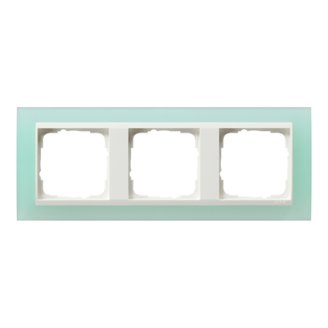 Gira Cadre de recouvrement 3f. opaque menthe pour rws Event 0213395