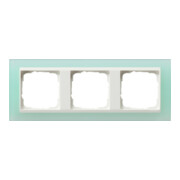 Gira Cadre de recouvrement 3f. opaque menthe pour rws Event 0213395-3
