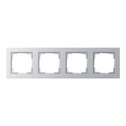 Gira Cadre de recouvrement 4f. alu E2 021425-1