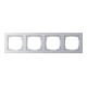 Gira Cadre de recouvrement 4f. alu E2 021425