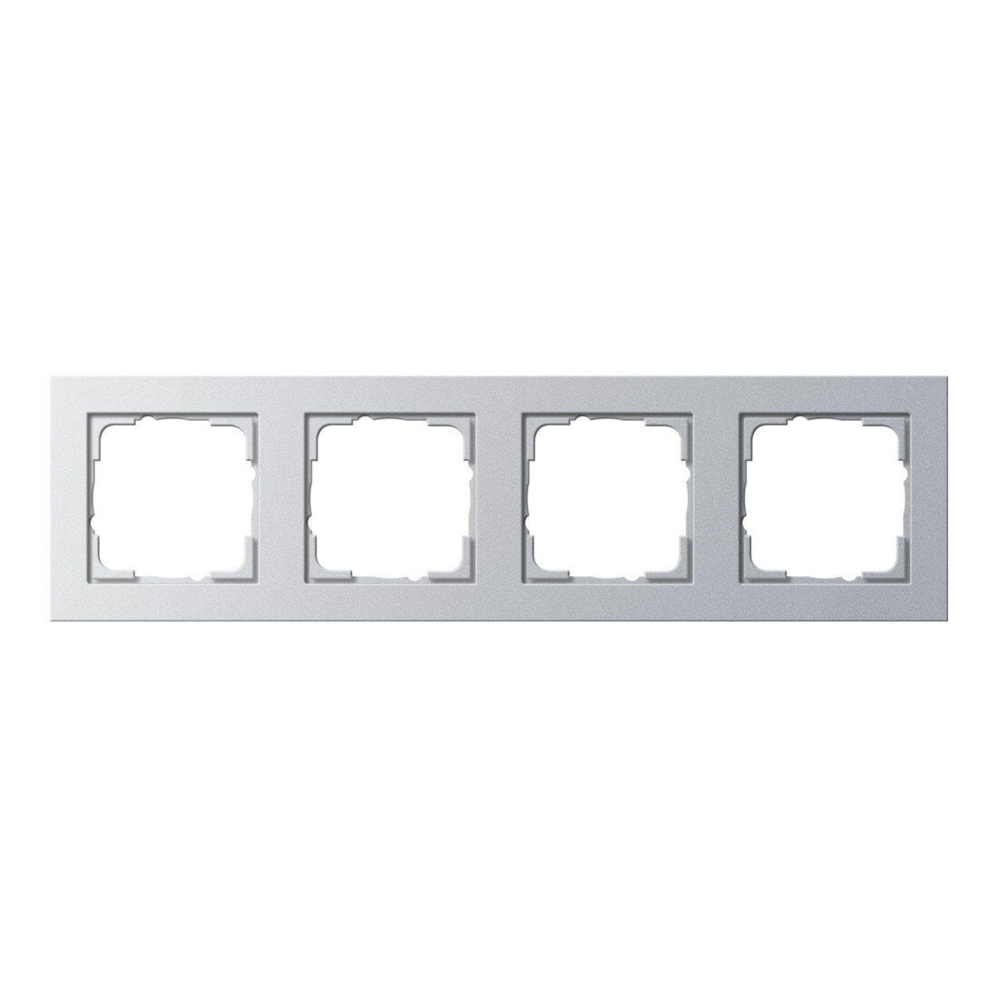 Gira Cadre de recouvrement 4f. alu E2 021425