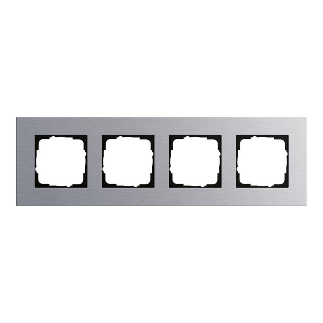 Gira Cadre de recouvrement 4f. alu Esprit 021417