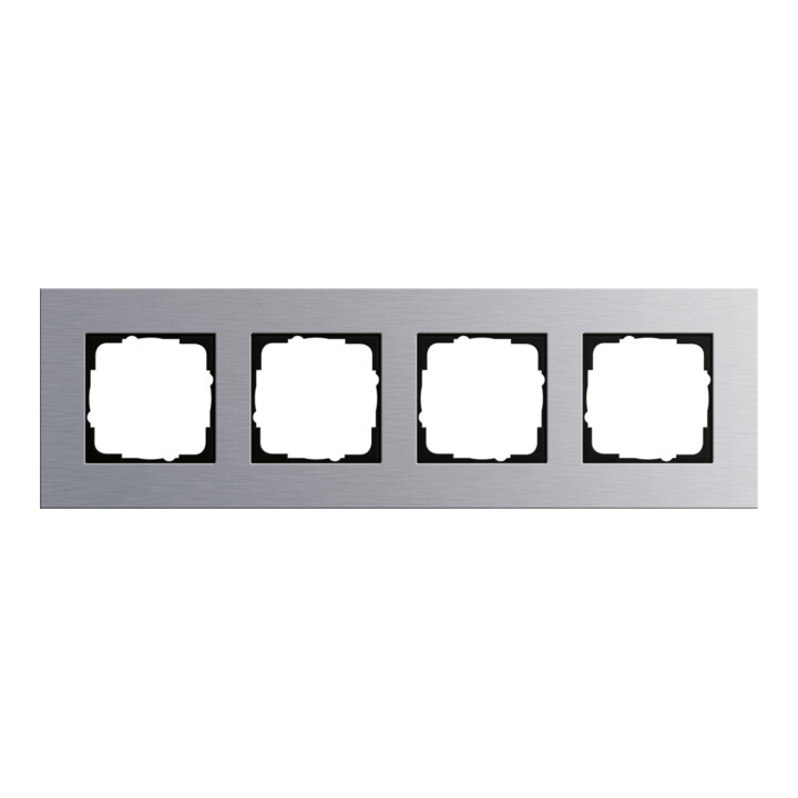 Gira Cadre de recouvrement 4f. alu Esprit 021417
