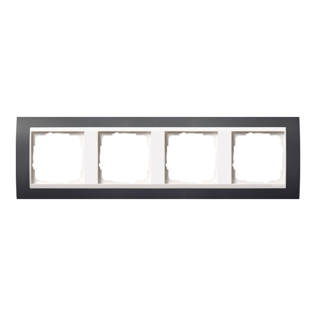 Gira Cadre de recouvrement 4f. anthracite pour rws Event 0214328