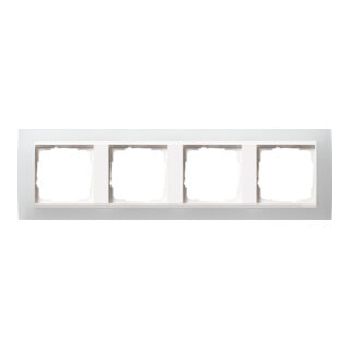 Gira Cadre de recouvrement 4f. opaque blanc pour rws Event 0214334