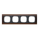 Gira Cadre de recouvrement 4f. opaque dbr 021413