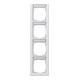 Gira Cadre de recouvrement 4f. rws vertical, incassable 111429