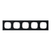 Gira Cadre de recouvrement 5x noir 021509-1