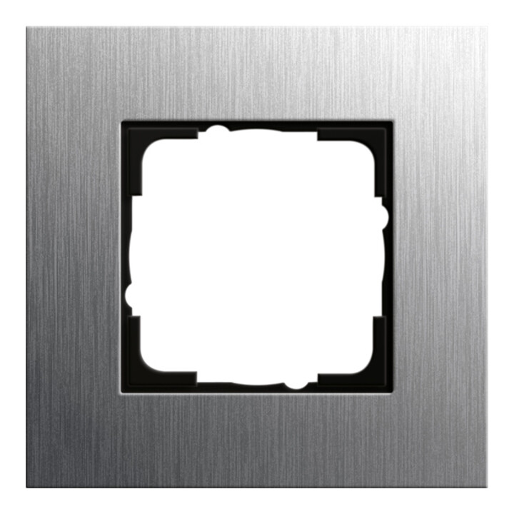 Gira Cadre de recouvrement simple inox 0211219