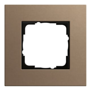 Gira Cadre de recouvrement simple marron clair 0211221